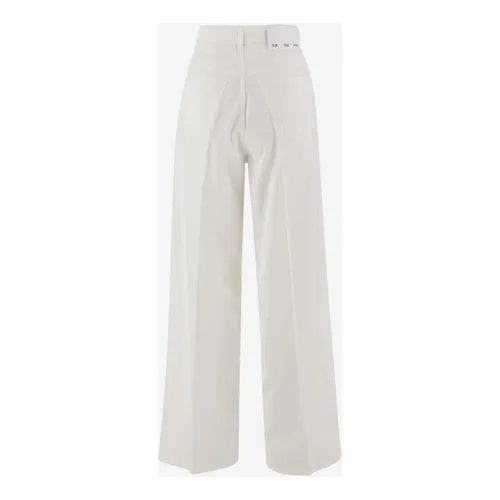 Wide Trousers - Sa Su Phi - Modalova