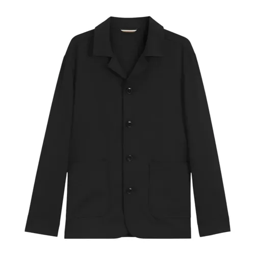 Timeless Overshirt in New Wool Serge - Hugo - Modalova