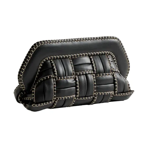 Black Bios Trim Clutch Bag - THEMOIRè - Modalova