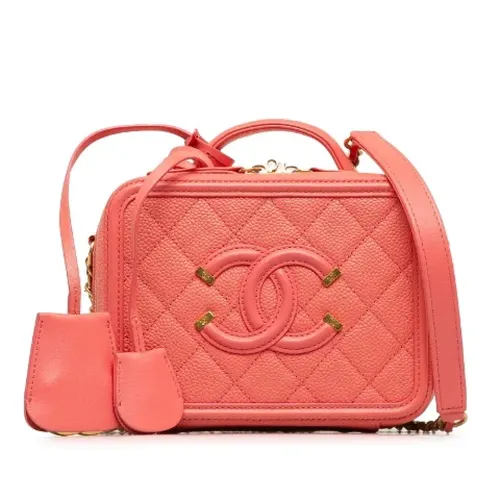 Pre-owned Cuero bolsos-de-mano - Chanel Vintage - Modalova