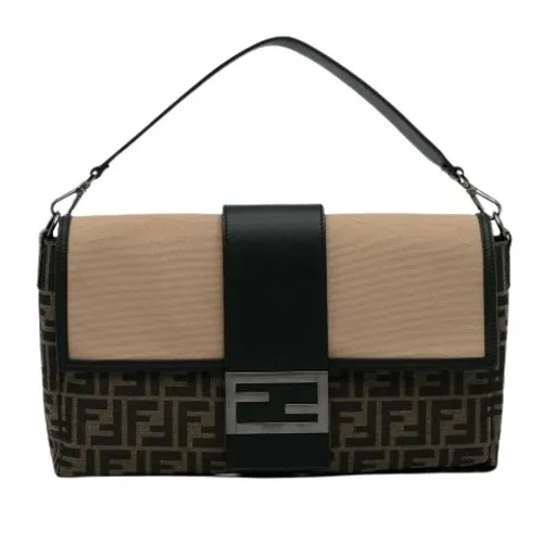 Pre-owned Leather Shoulder Bag - Fendi Vintage - Modalova