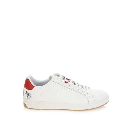 White Red Leather Albany Sneakers - PS By Paul Smith - Modalova
