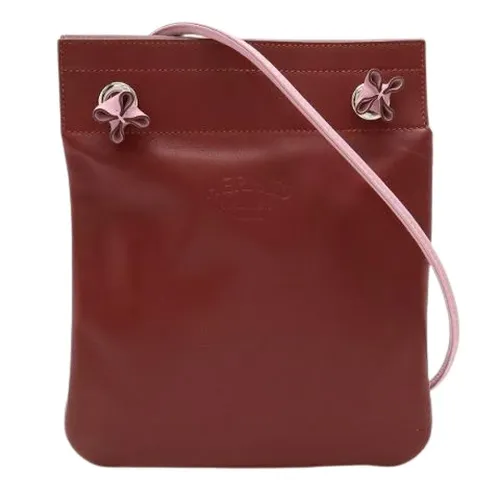 Pre-owned Leather Shoulder Bag - Hermès Vintage - Modalova