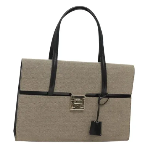 Pre-owned Canvas handbags - Gucci Vintage - Modalova