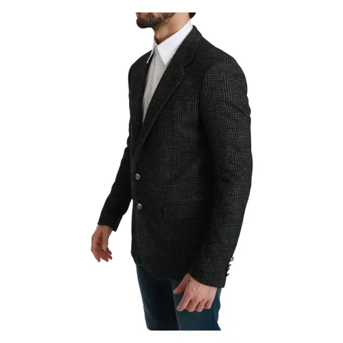 Slim Fit Jacket Blazer - Dolce & Gabbana - Modalova