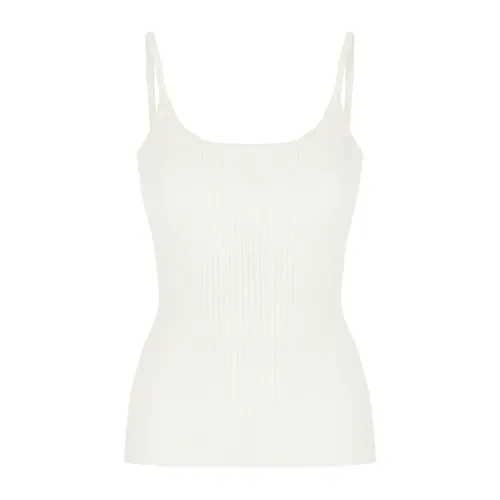 Sleeveless Top in Viscose Polyester Blend - Courrèges - Modalova