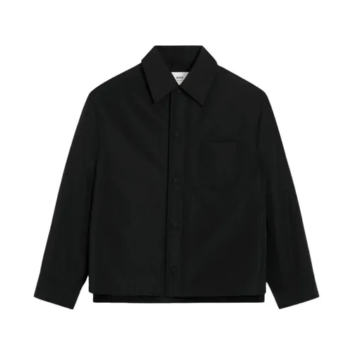 Black Jackets for Men - Ami Paris - Modalova