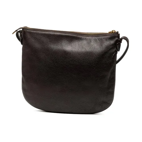 Pre-owned Leather Shoulder Bag with Zip Closure - Loewe Pre-owned - Modalova