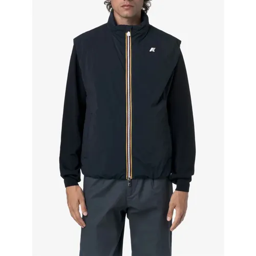 Blue Depth Plain Warm Jacket - K-Way - Modalova