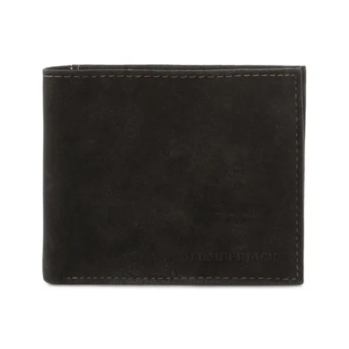 Minimalistic Leather Bifold Wallet - Lumberjack - Modalova