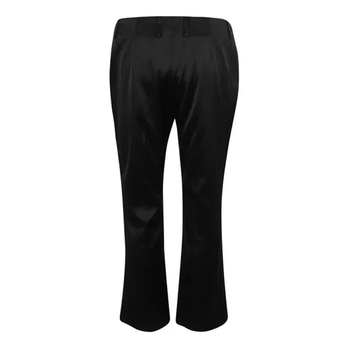 Flared Viscose Trousers - Ermanno Scervino - Modalova
