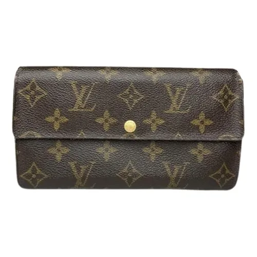 Pre-owned Leather Wallet - Louis Vuitton Vintage - Modalova