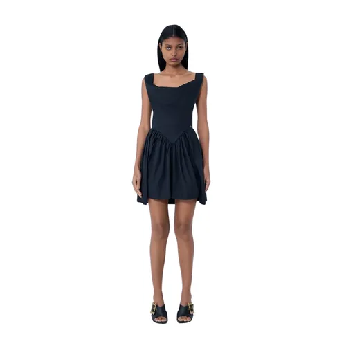 Sculpted Neckline Gathered Mini Dress - Vivienne Westwood - Modalova