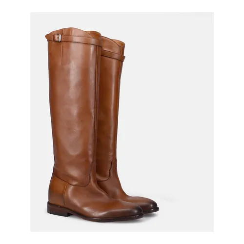 Brown Riding Boots - Strategia - Modalova