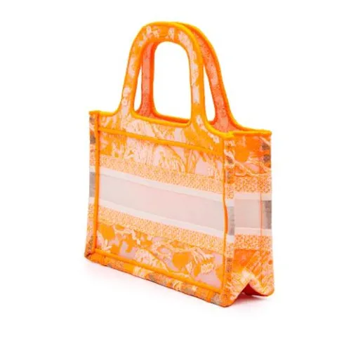 Pre-owned Vintage Canvas Tote Bag - Dior Vintage - Modalova