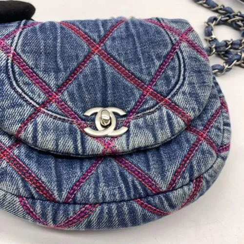 Pre-owned Denim Mini Bag - Chanel Vintage - Modalova