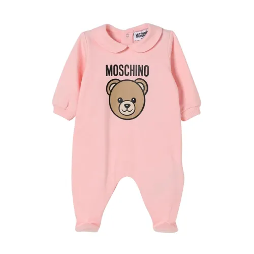 Cotton Romper - Moschino - Modalova