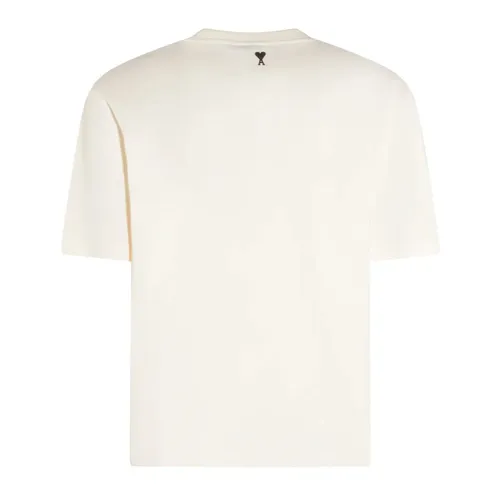 De Coeur Embossed T-shirt - Ami Paris - Modalova