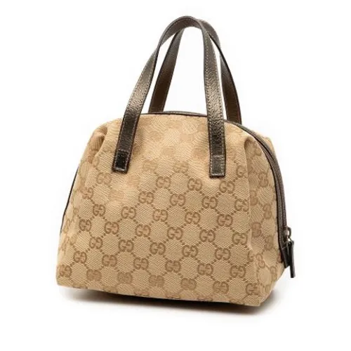 Pre-owned Vintage Canvas Handbag - Gucci Vintage - Modalova