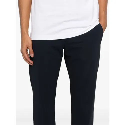 Blue Trousers with Zip Pockets - PT Torino - Modalova