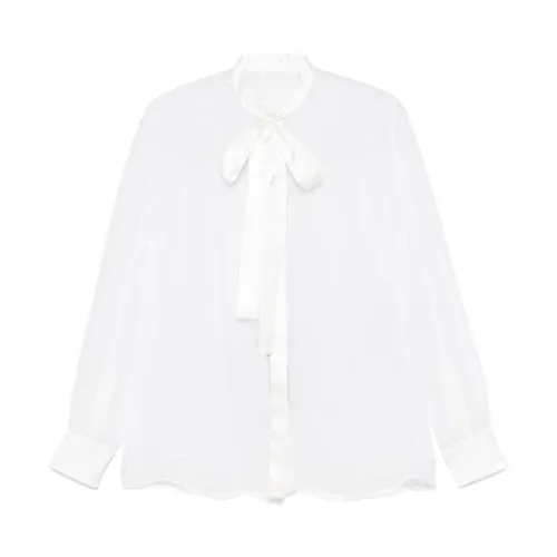 White Silk Shirt - Dolce & Gabbana - Modalova