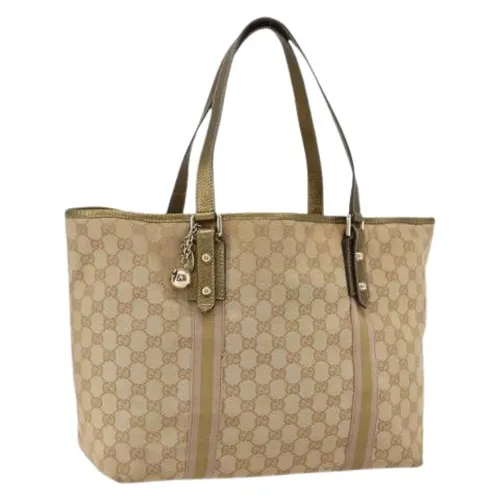 Pre-owned Canvas Tote Bag - Gucci Vintage - Modalova