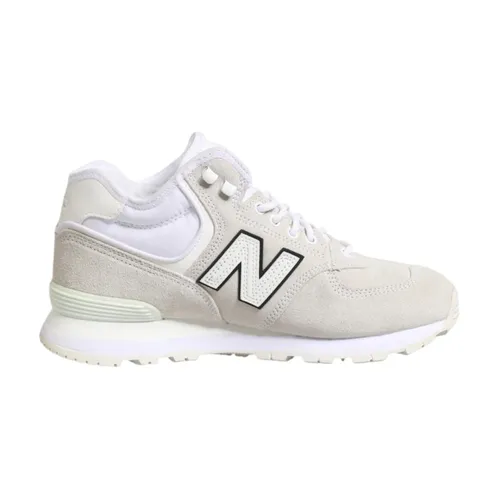 Off White Suede Low Top Sneakers - New Balance - Modalova