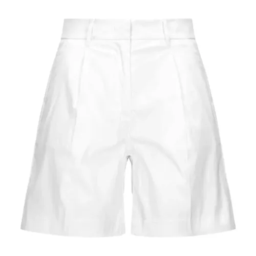 Twill Tech Chino Shorts without Pleats - K-Way - Modalova