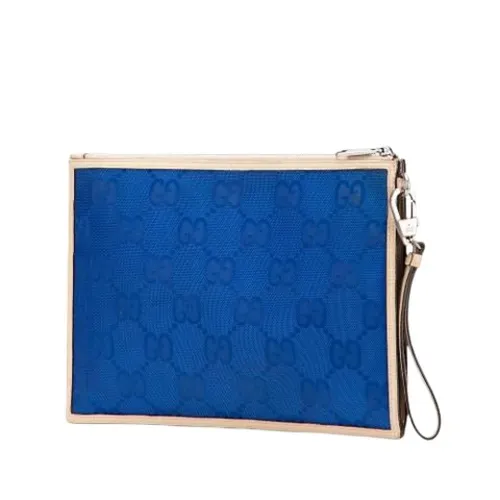 Pre-owned Nylon Clutch - Gucci Vintage - Modalova