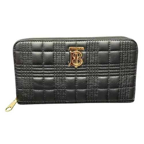 Pre-owned Leather Wallet - Burberry Vintage - Modalova