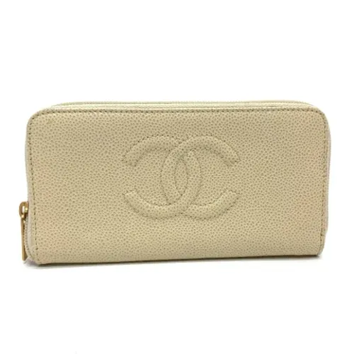 Pre-owned Leather wallets - Chanel Vintage - Modalova