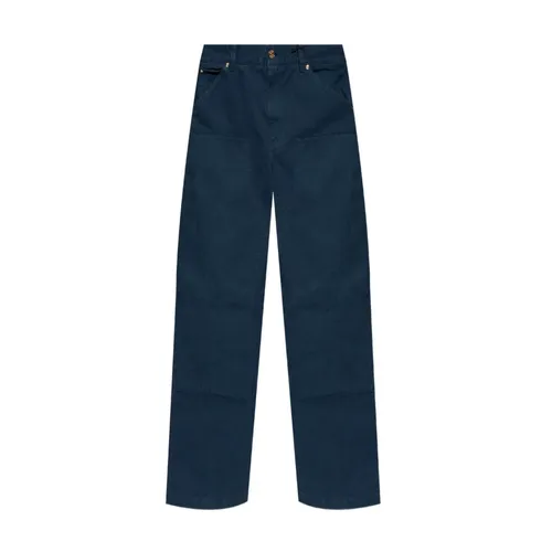 Denim Canvas Biggie Jeans - Versace - Modalova