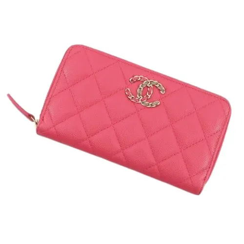 Pre-owned Leather Wallet - Chanel Vintage - Modalova