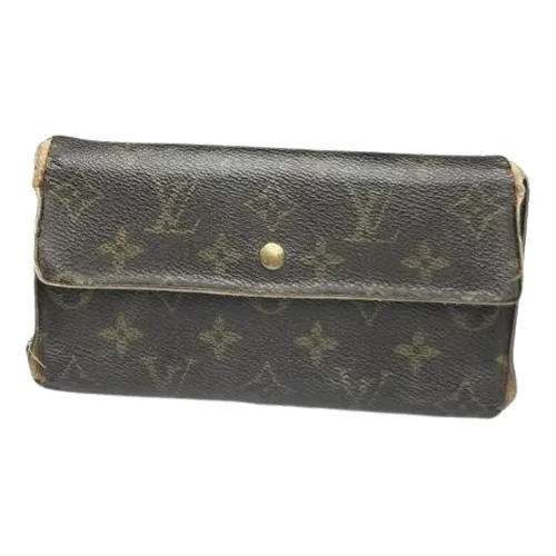 Pre-owned Vintage Leather Wallet - Louis Vuitton Vintage - Modalova