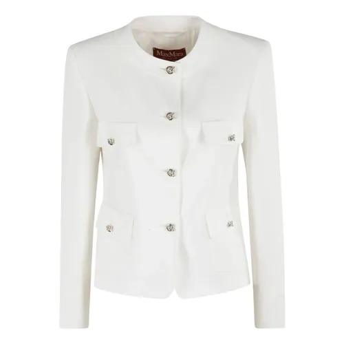 Max Mara Studio Jackets White - Max Mara Studio - Modalova