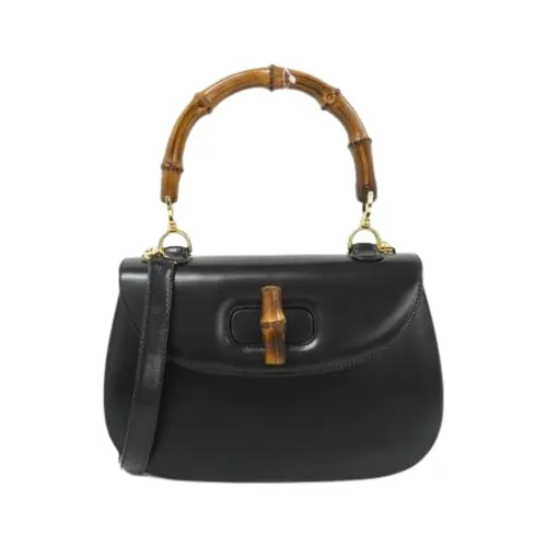 Pre-owned Leather Handbag - Gucci Vintage - Modalova