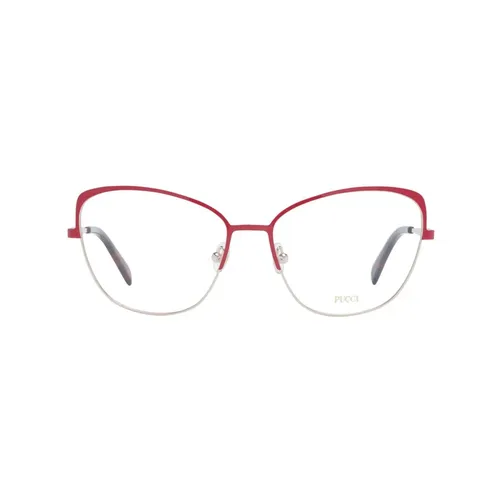 Red Cat Eye Metal Optical Frames - Pucci - Modalova