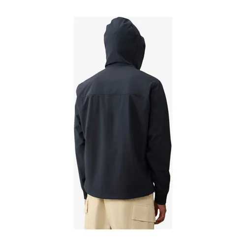 High-neck Softshell Jacket with Goggle Hood - C.p. Company - Modalova
