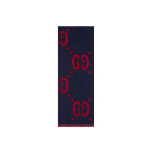 GG Jacquard Wool Silk Scarf - Gucci - Modalova
