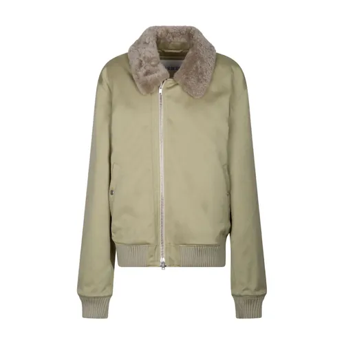 Hunter Cotton Bomber Jacket - Burberry - Modalova