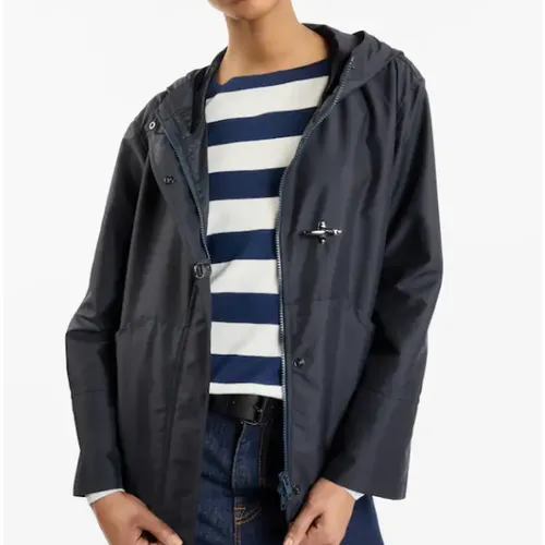 Flared Parka with Hood - Fay - Modalova