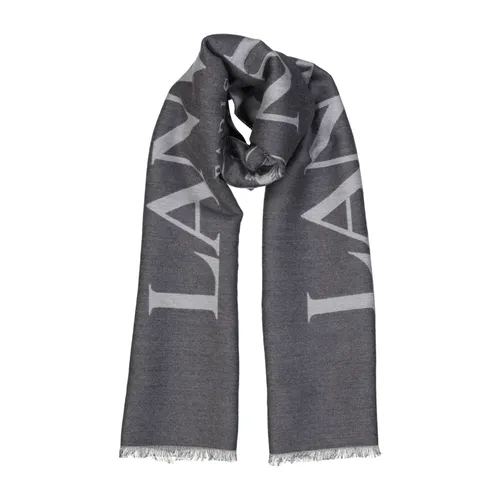 Wool and Silk Scarf - Lanvin - Modalova