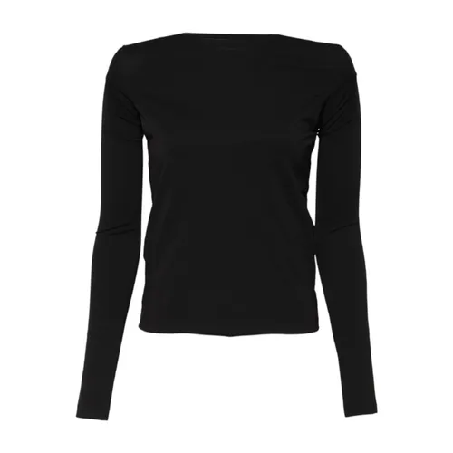 Wool Shrug Crew Neck Pullover Sweater - Dolce & Gabbana - Modalova