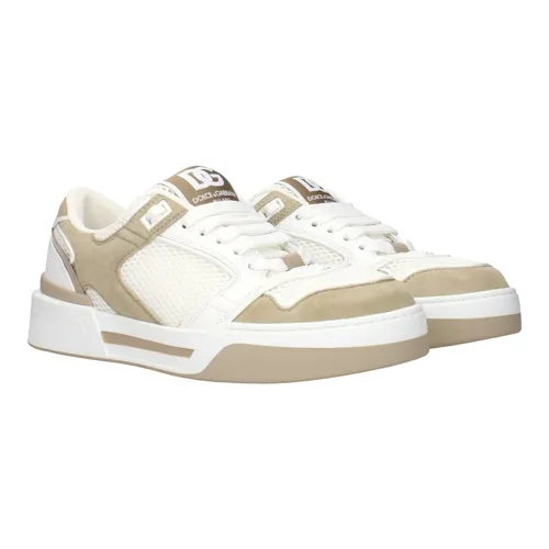 Fabric Low Top Sneakers - Dolce & Gabbana - Modalova