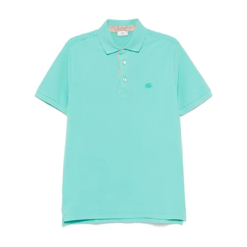 Etro - Tops > Polo Shirts - Green - Etro - Modalova