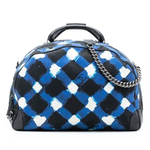 Pre-owned Canvas Travel Bag - Chanel Vintage - Modalova