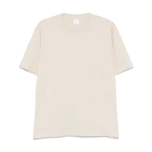 Beige Crew Neck T-shirt - Eleventy - Modalova
