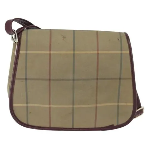 Pre-owned Canvas Shoulder Bag - Burberry Vintage - Modalova