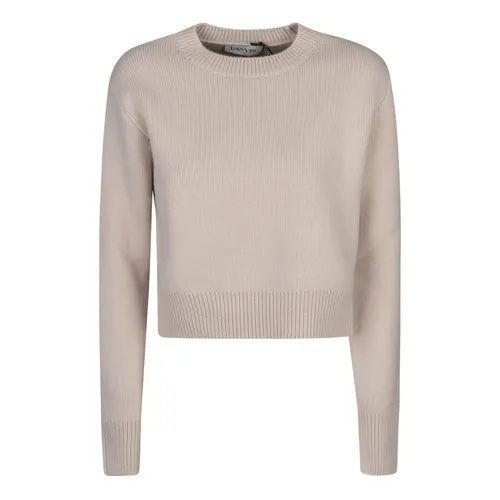 Neutral Knit Jumper - Lanvin - Modalova