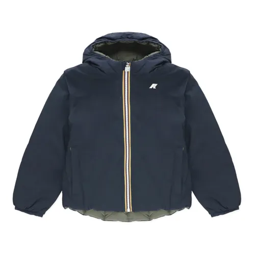 Reversible Padded Jacket - K-Way - Modalova
